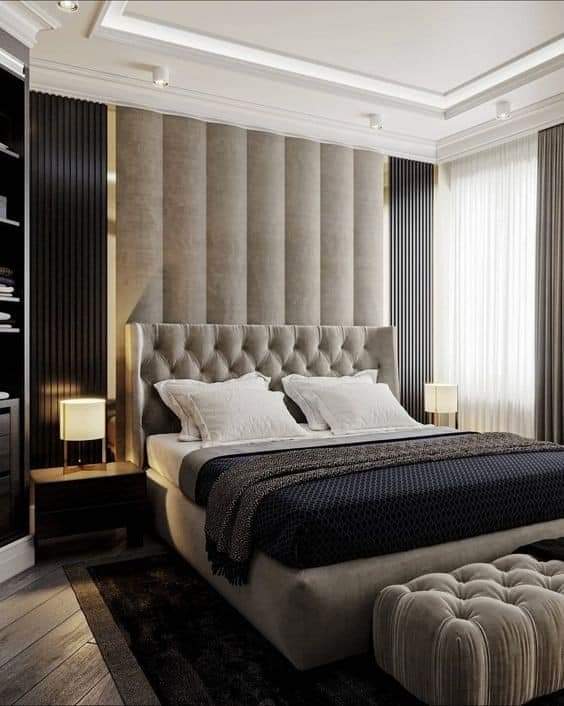 luxurious bed